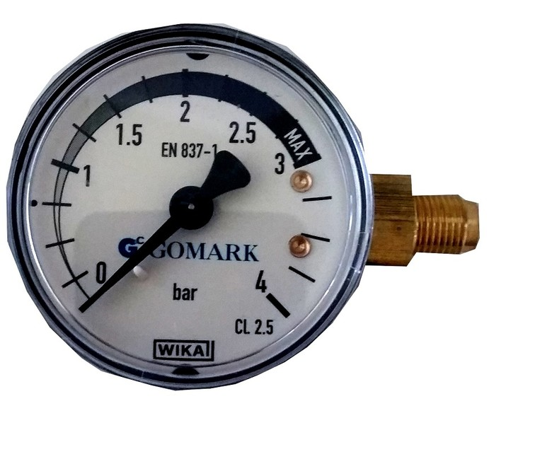 Manometr - ciśnienie wody 2,5 bar